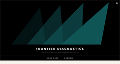 Desktop Screenshot of frontierdiagnostics.com